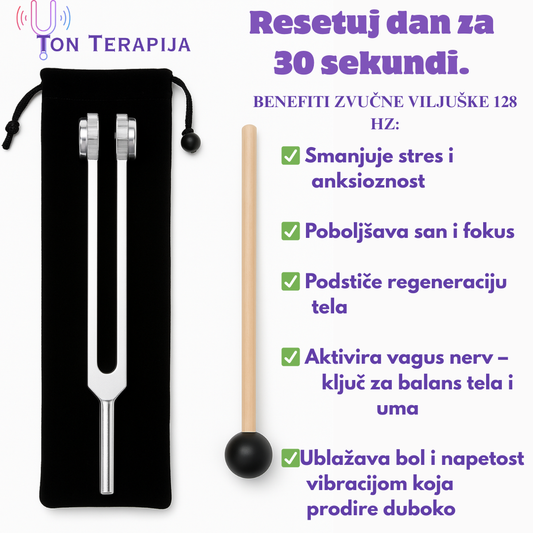 Medicinska Zvučna Viljuška 128hz
